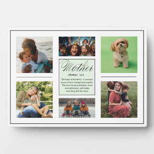 Elegante Kalligrafie Mutter Definition 6 Foto Fotoplatte