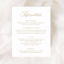 Elegante Kalligrafie-Skripteinträge Einladung