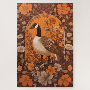 Elegante Kanadagans, inspiriert von William Morris