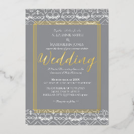 Elegante katholische Einladung zur Hochzeit