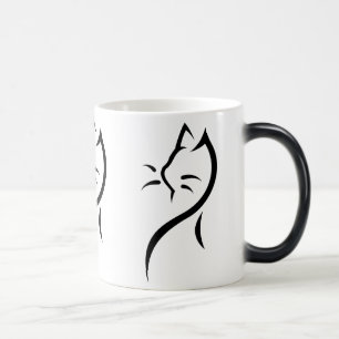Elegante Keramik Morphing Tasse