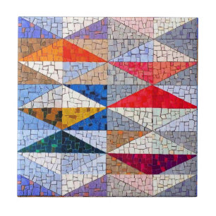 Elegante Keramik Tiles, die wie Mosaik aussehen Fliese