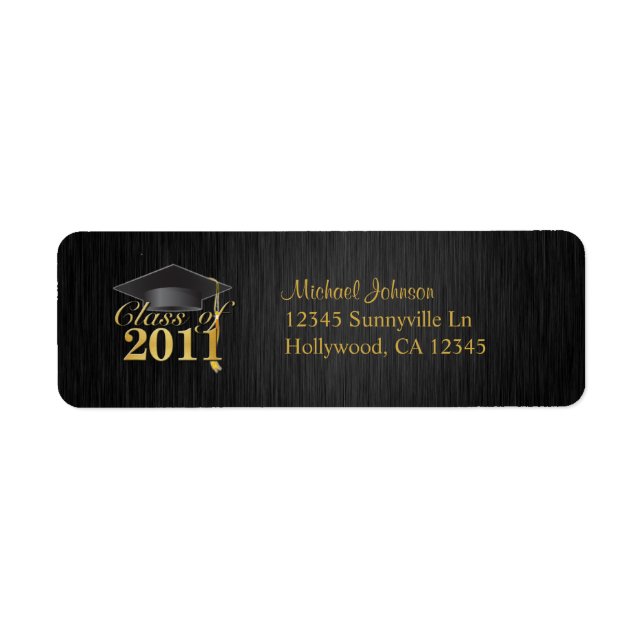 Elegante Klasse 2011 Schwarz / Gold (Vorne)