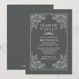 Elegante Klasse der Einladung zur Graduation Party