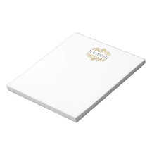 Elegante Klassisch Moderne Monogramm Schwarz Gold