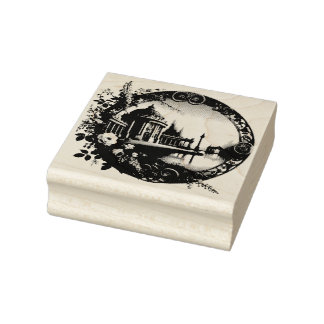Elegante klassische Ästhetik - Zeitlose Schönheit  Gummistempel