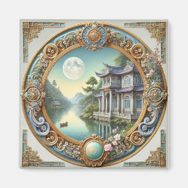 Elegante klassische Ästhetik - Zeitlose Schönheit  Magnet