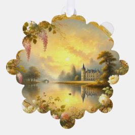 Elegante klassische Ästhetik - Zeitlose Schönheit  Ornament Karte