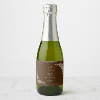 Elegante klassische Bronze verzierte Hochzeit