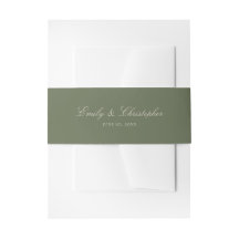 Elegante klassische Hochzeit mit Namen und Datum i