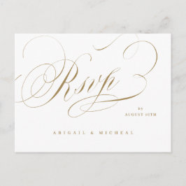 Elegante klassische Kalligraphie UAWG Postkarte