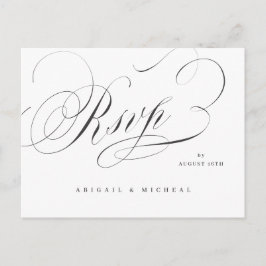 Elegante klassische Kalligraphie UAWG Postkarte