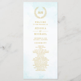 Elegante klassische Minimalistische Monogramm Türk Programm