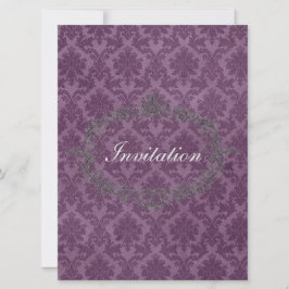 Elegante klassische Personalisierte Hochzeitseinla Einladung