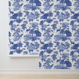 Elegante, klassische Rustikale Toile der Hirschwal Tapete