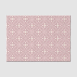 Elegante Kreise auf staubigem Seidenpapier