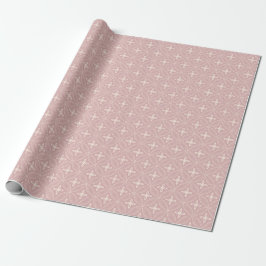 Elegante Kreise auf staubiger Geschenkpapier