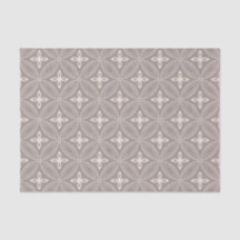 Elegante Kreise auf warmem grauem Seidenpapier