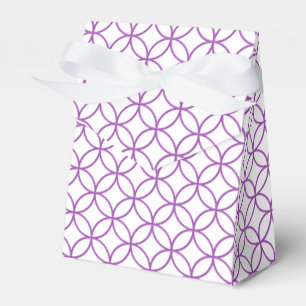 Elegante Kreise und Diamanten - Gefälligkeitsbox Geschenkschachtel