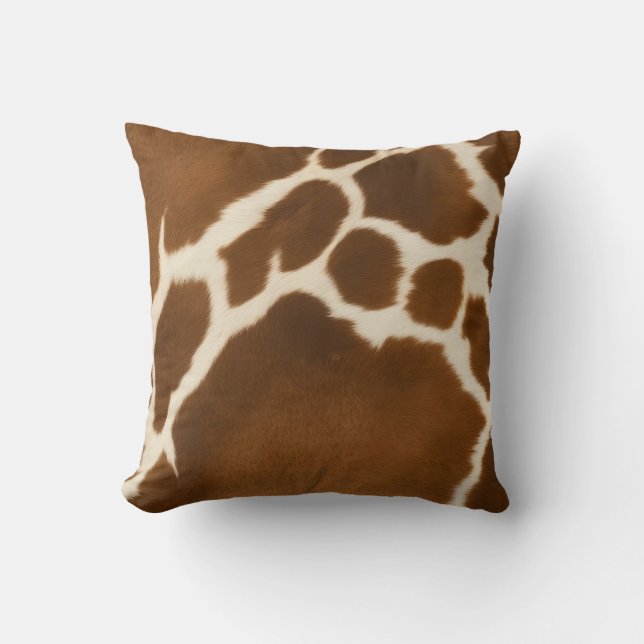 Elegante Kuh Imitate Leather Modern Collection Kissen (Vorderseite)