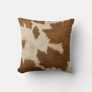 Elegante Kuh Imitate Leather Trendy Collection Kissen