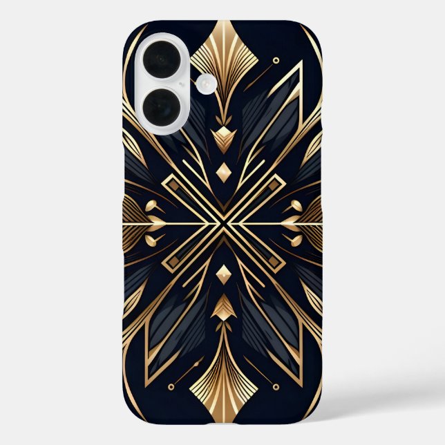 Elegante Kunst, Dichtung und Musik iPhone 16 Hülle (Rückseite)