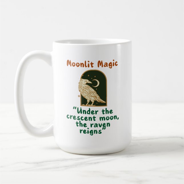 Elegante Kunst, Dichtung und Musik Kaffeetasse (Links)