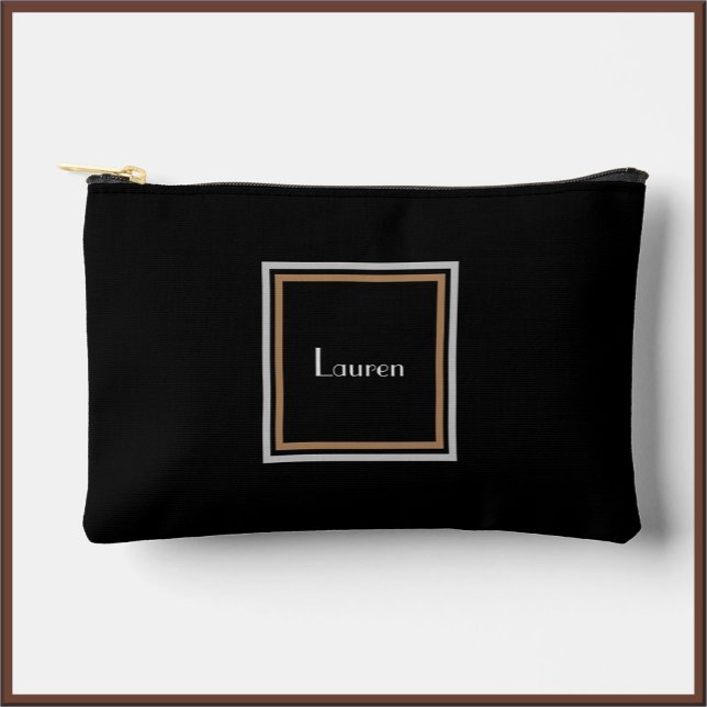 Elegante Kunst, Dichtung und Musik Zubehörtasche (Bookmark my store! https://www.zazzle.com/store/capricepetit)
