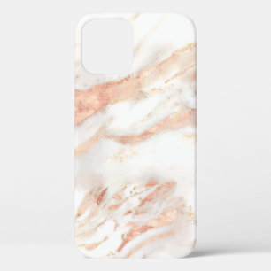 Elegante Kupfer-Roségold-Marmor Case-Mate iPhone Hülle