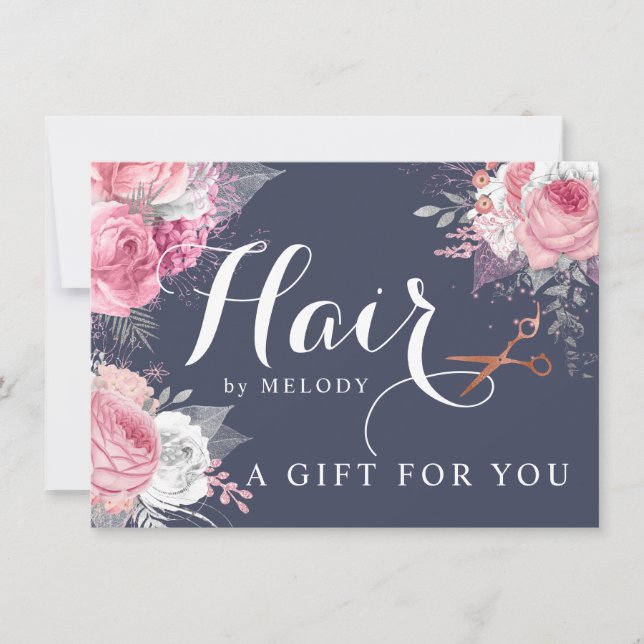 Elegante Kupferschere aus Rose (Vorderseite)