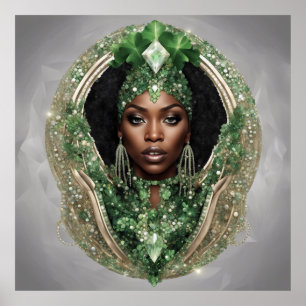 Elegante Lady-Poster Poster