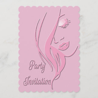 Elegante Lady's Geburtstagsparty Einladung