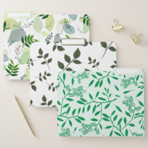 Elegante Leaf-Muster dekorativ