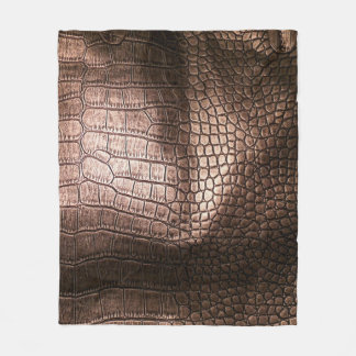 Elegante Ledertextur aus Abend. Fleecedecke