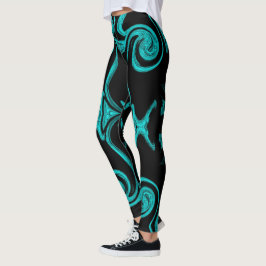 elegante Leggings in festlichen Farben, modern han
