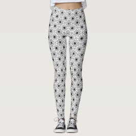Elegante Leggings in Schwarz und Weiß