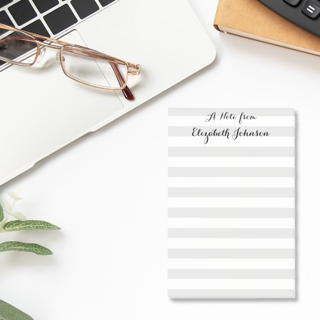 Elegante Lehrer der modernen Kindergartenschule Na Post-it Klebezettel (Elegant Modern Kindergarten School Teachers Name Post-it Notes)