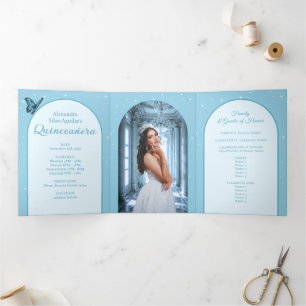Elegante Light Blue Quinceñera - Foto Programm