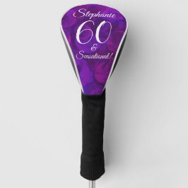 Elegante Lila 60 und sensationelle Geburtstagspart Golf Headcover