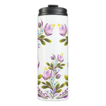 Elegante Lila Florals