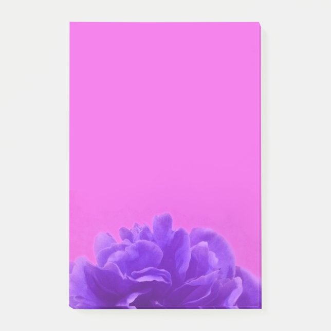 Elegante Lila Himbeere Post-it Klebezettel (Vorderseite)