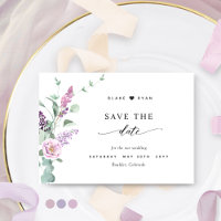 Elegante Lila, mauve, pastellfarbene Hochzeit