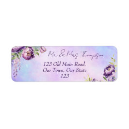 Elegante lila Ponies lilac wisteria vielen Dank