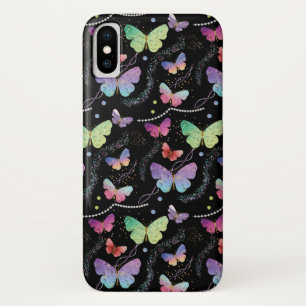 Elegante Lila Schmetterlinge Case-Mate iPhone Hülle