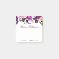 Elegante Lila Ultra-Violet Wasserfarben