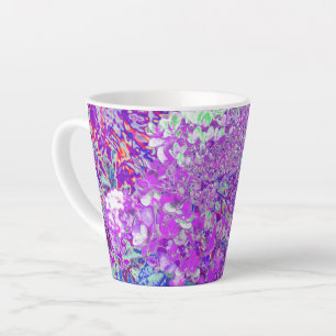 Elegante lila und blaue Limelight-Hortensie Milchtasse
