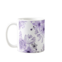 Elegante Lila Wasserfarbe