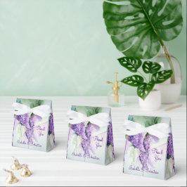 Elegante Lilac Blume Gastgeschenk Hochzeit Boxes Geschenkschachtel