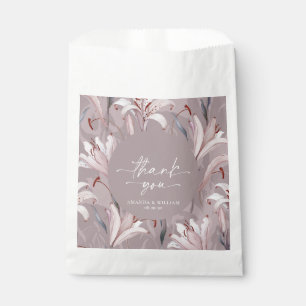 Elegante Lilac Gastgeschenk Hochzeit Tasche mit Wh Geschenktütchen