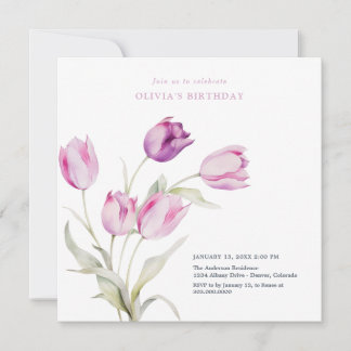 Elegante Lilac Lila Flora Traumstrecke Airolo - Gl Einladung